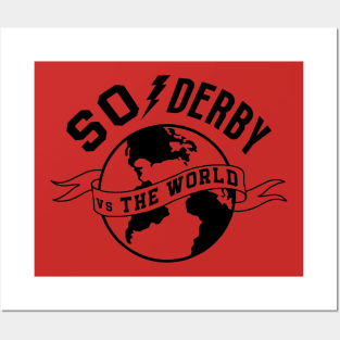 SO Derby vs The World Posters and Art